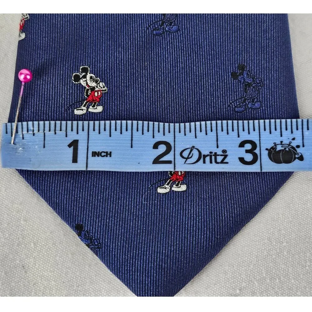 DISNEY BALANCINE PRESENTS THE TIE WORK MICKEY MOUSE MEN'S BLUE 3.5